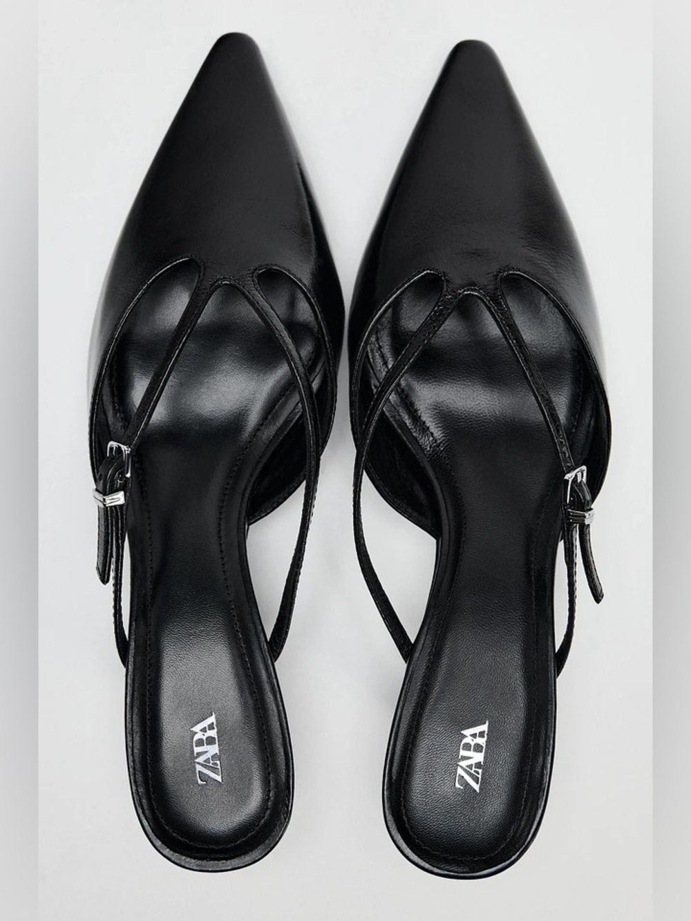 Zara Kitten Heel Mule